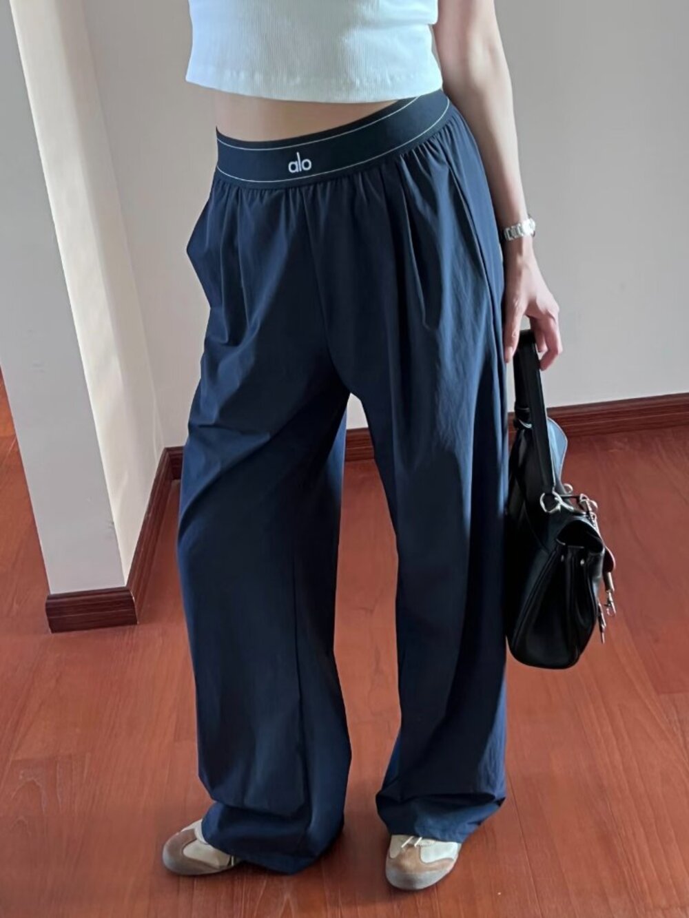 ALO Yoga 30" Inseam Pants Navy Blue XS-M | Everyday Essential (Regular)💙🍨